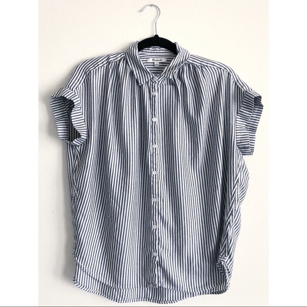 MADEWELL Central Shirt in Dalton Stripe